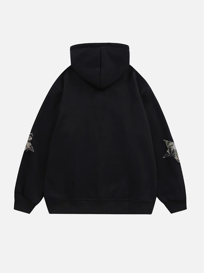 STAR - ZIP HOODIE